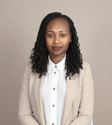 Mary Wambui Kimani, photographed against a plain background.